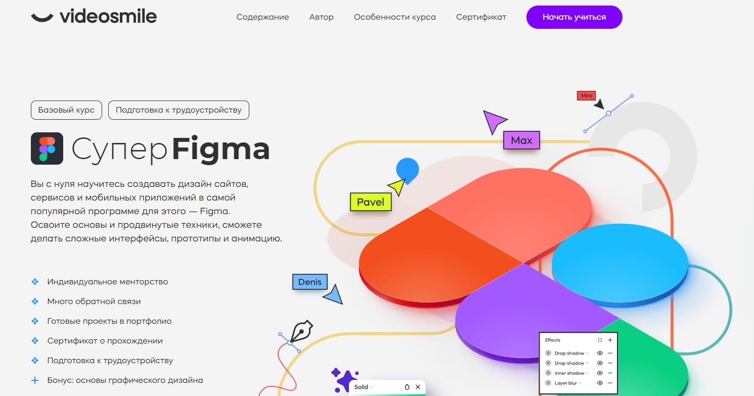 Figma Direct ТОП-20 лучших онлайн-курсов по обучению Figma 2026