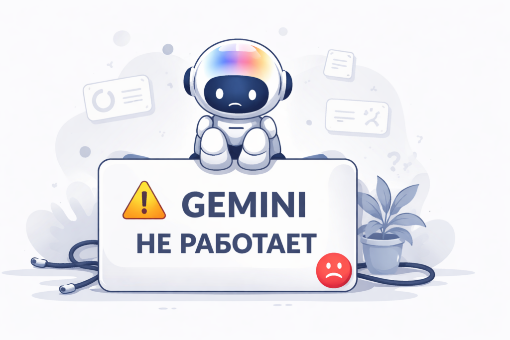 Почему Gemini не работает в России: что делать, если нейросеть не открывается