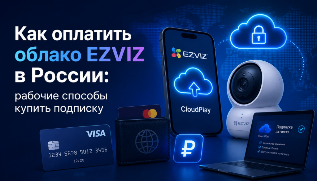 Как оплатить облако EZVIZ в России: рабочие способы купить подписку