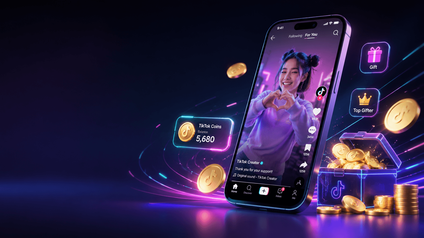 Купить монеты TikTok в России: ТОП-8 способов покупки TikTok Coins