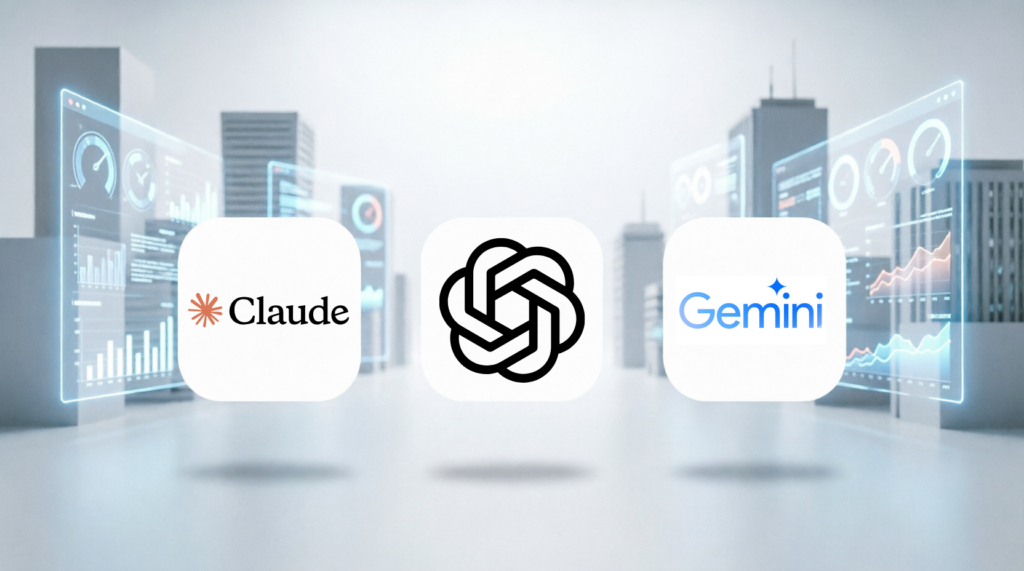 Почему я использую три разных AI одновременно: как ChatGPT, Claude и Gemini закрывают разные задачи в бизнесе