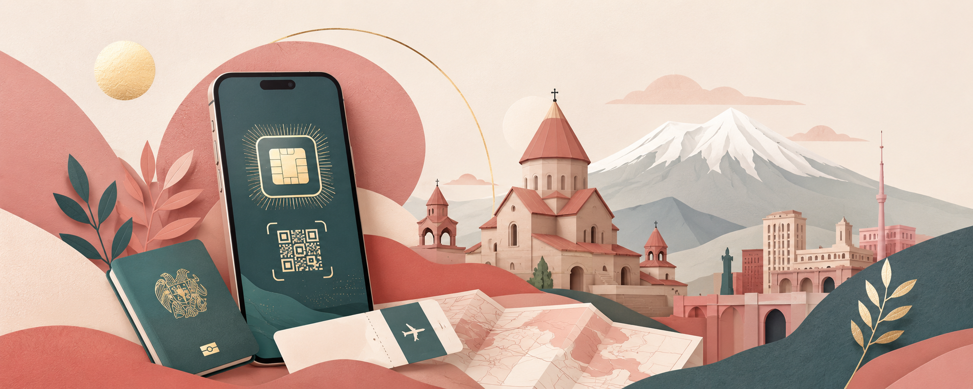 eSIM Армения: инструкция для туристов по выбору и оформлению виртуальной SIM-карты