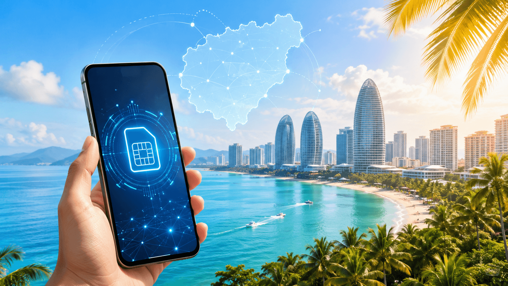 eSIM для Хайнаня: ТОП-7 тарифов для отдыха и путешествий по Китаю
