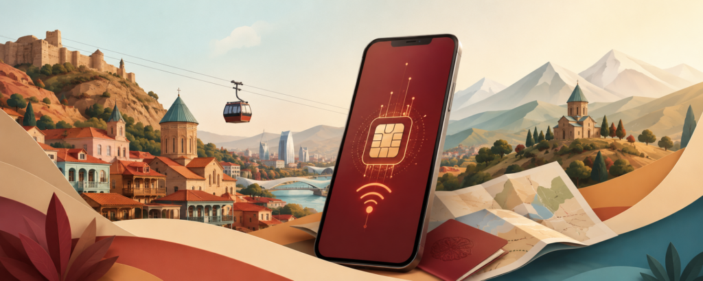eSIM Грузия: как подключить и выбрать тариф для туристов