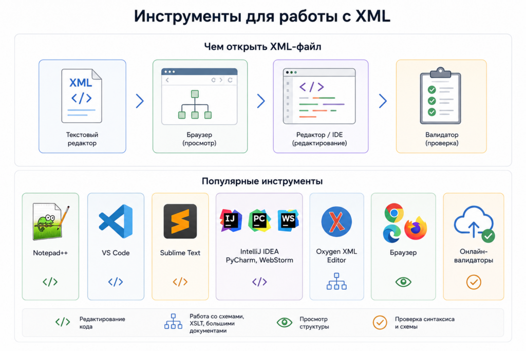 format-xml-chto-eto-instrumenty-i-programmy