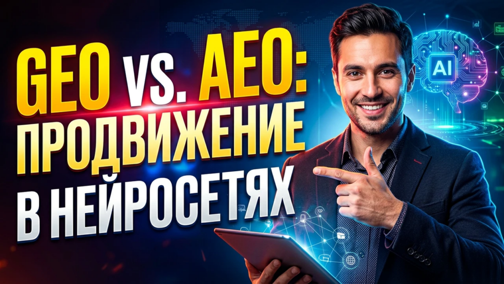 GEO и AEO в 2026 году: как малому и среднему бизнесу продвигаться в нейросетях