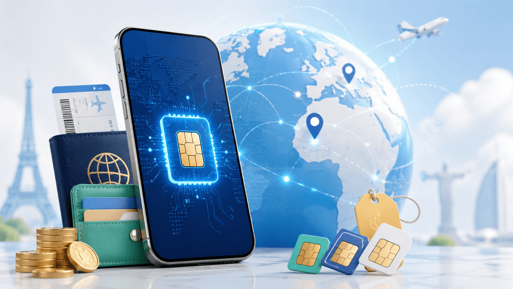 ТОП-7 дешевых eSIM: рейтинг недорогих зарубежных тарифов