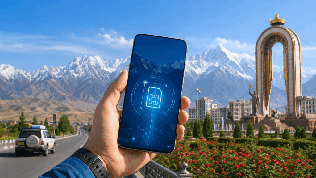 eSIM Таджикистан: ТОП-5 виртуальных SIM-карт для поездок
