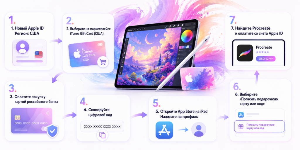 kupit-procreate-marketpleysy