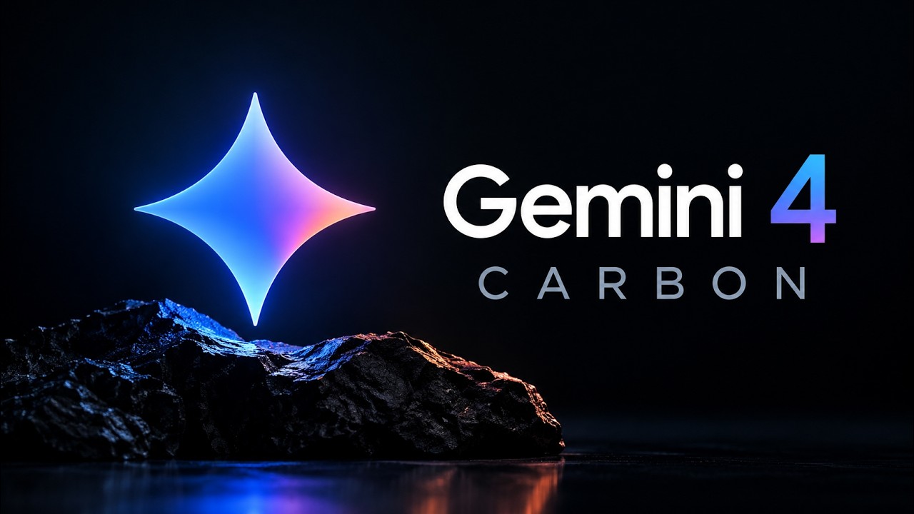 Вышла модель Gemini 4 Carbon: Google называет ее самой сильной в истории