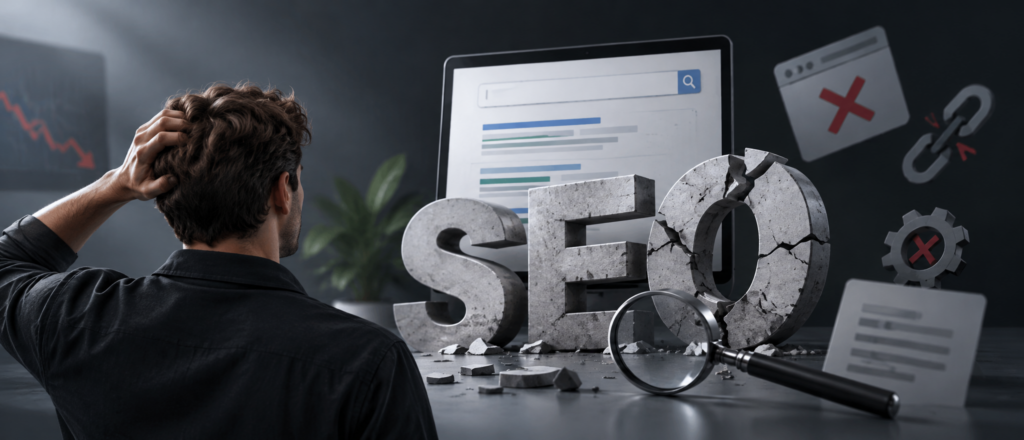 Почему SEO не работает: 7 ошибок, которые нужно найти до продвижения